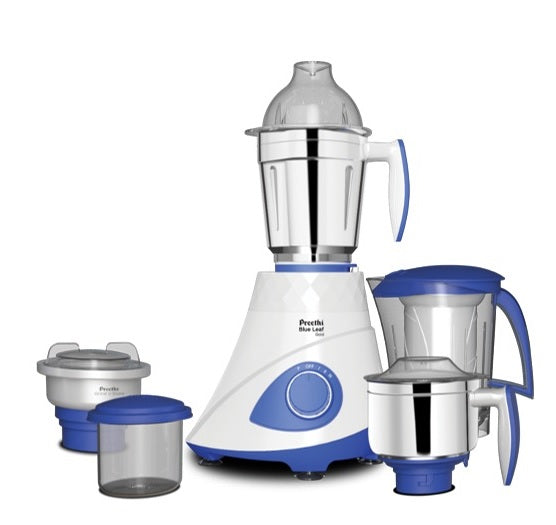 Preethi Blue Leaf Platinum 5.0 Mixer Grinder – 750W, 5 Jars