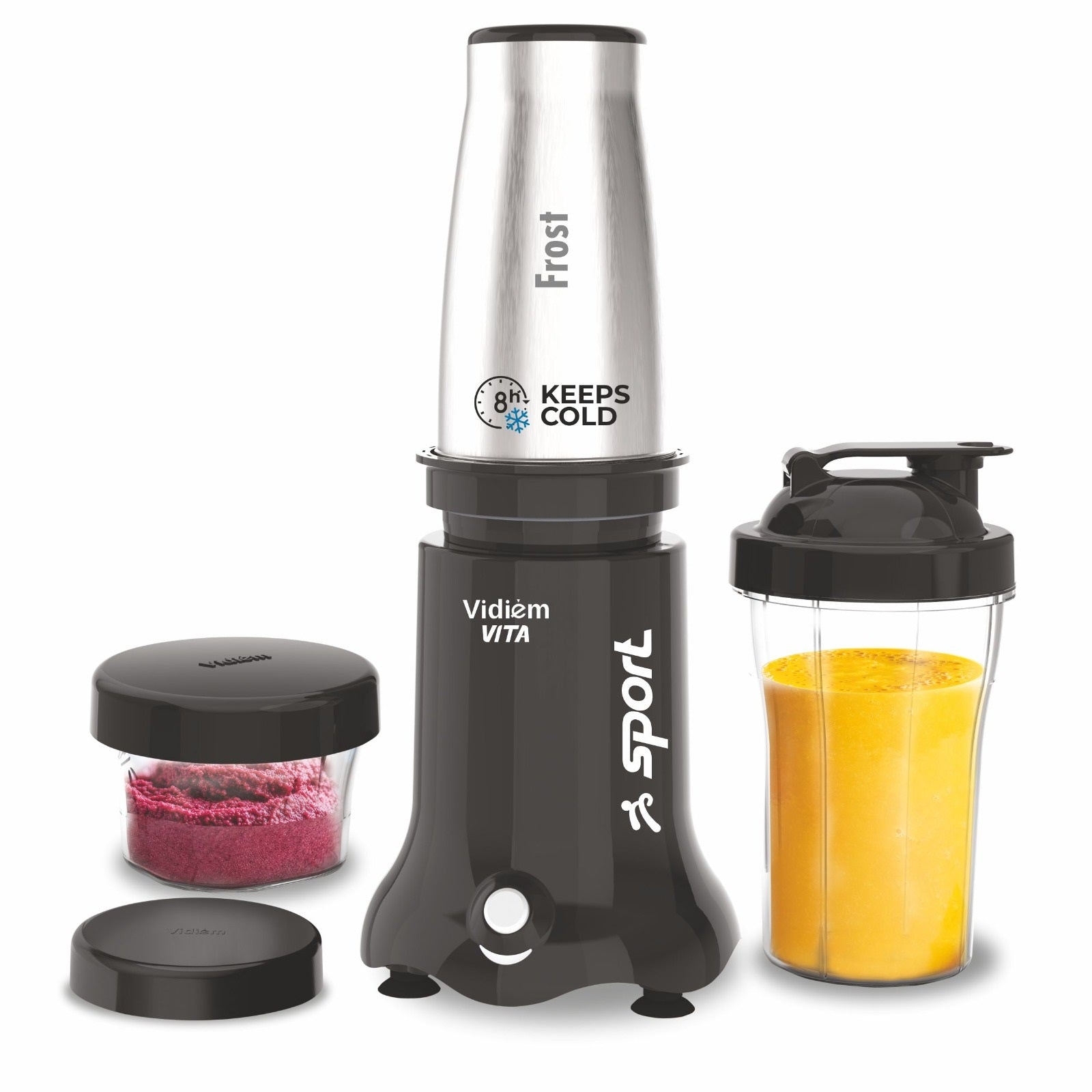 Vidiem MG Vita Sport Mixer Grinder – 500W (Compact Design)