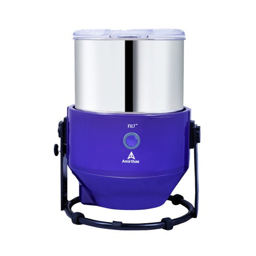 Amirthaa Tilt+ Wet Grinder 2.5L - Lavender, 150W Motor