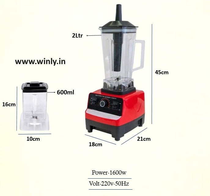 Electric Bar Blender 2 Jars