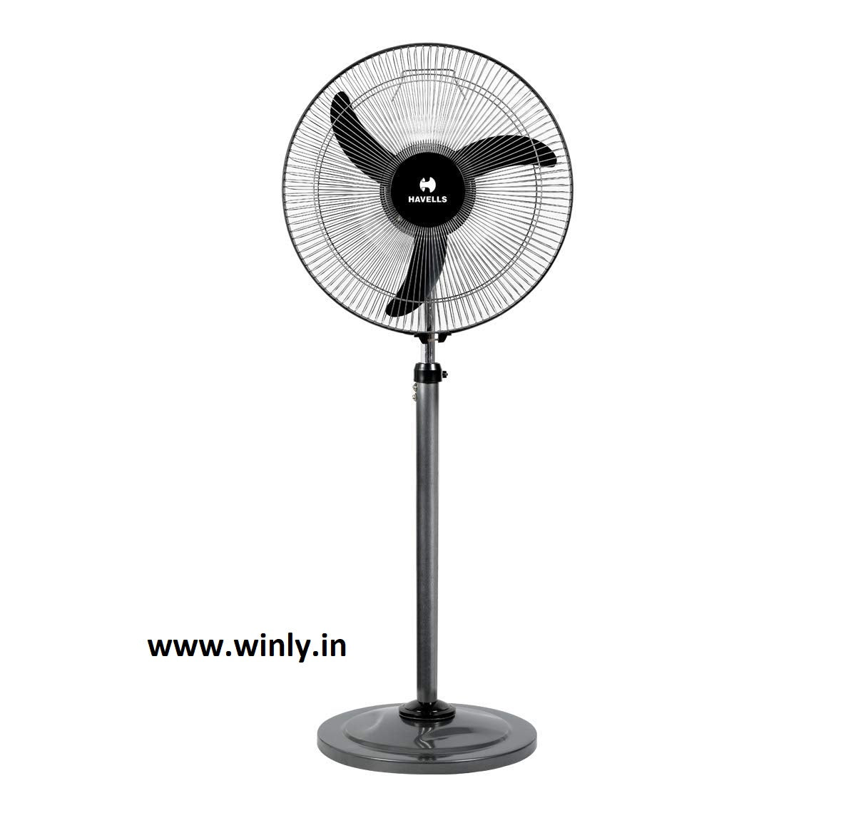 Havells Windstorm OXY Gray Pedestal Fan 400mm