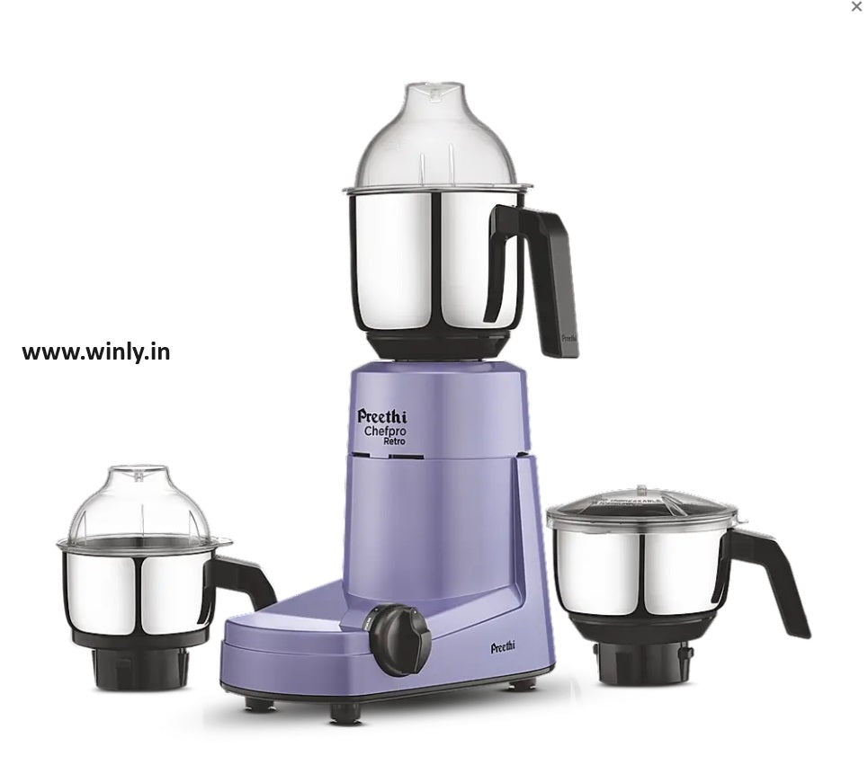 Preethi Chef Pro Retro Lavender 750w MG 268