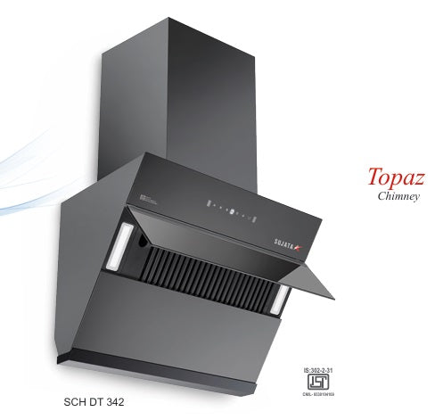 Sujata Topaz SCH DT 342 Auto Clean Chimney