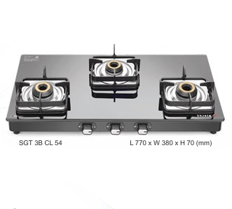 Sujata Glass Gas Stove – Classic Series