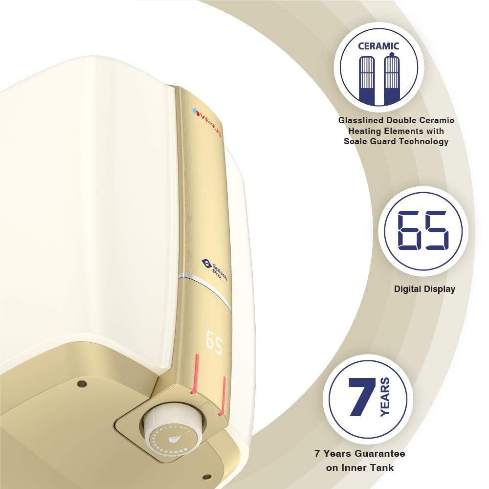 Venus Water Heater 15L Splash Pro Smart (O15SX) – Tuscan Gold