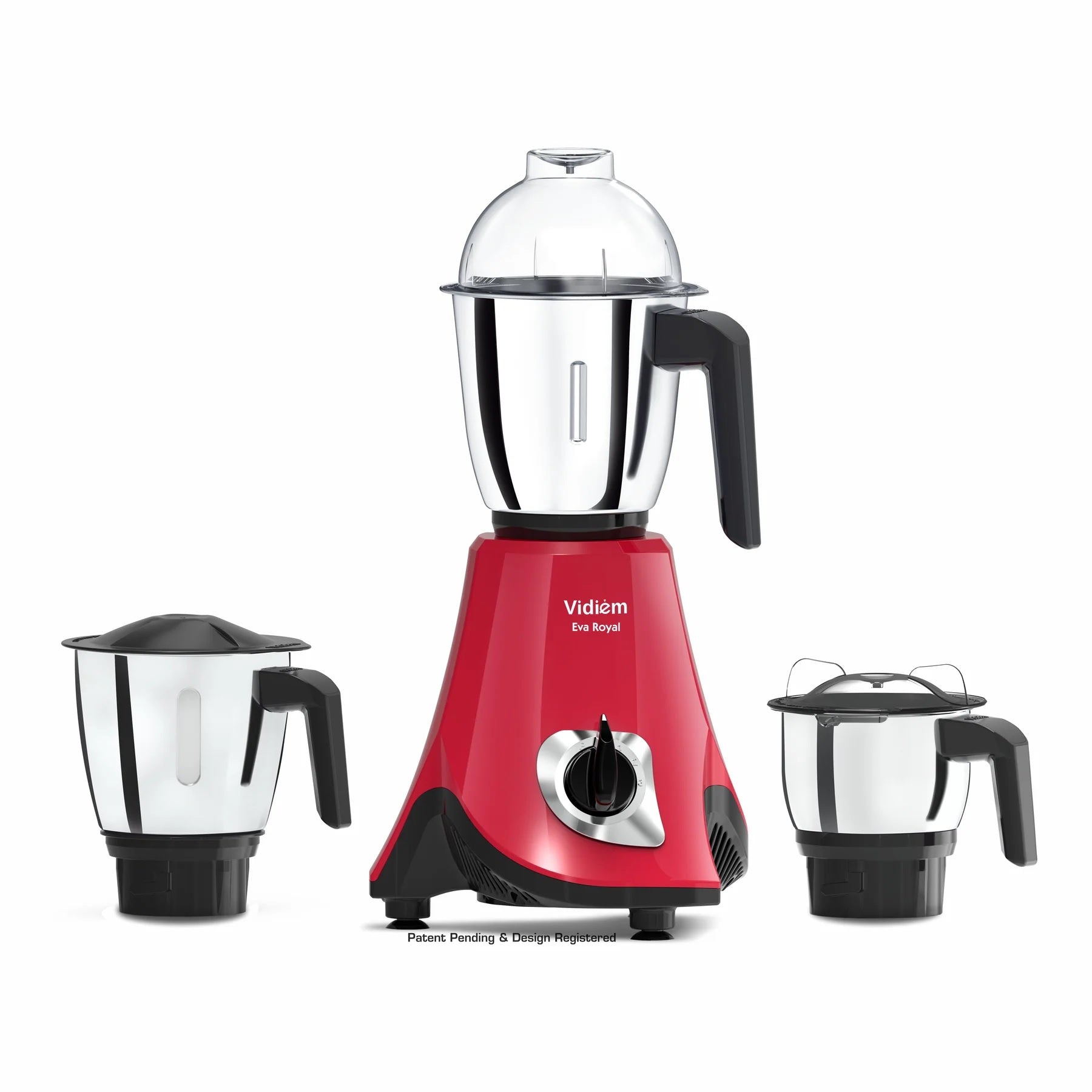 Vidiem Eva Royal 750W Mixer Grinder – 3 Jars | Durable & Powerful