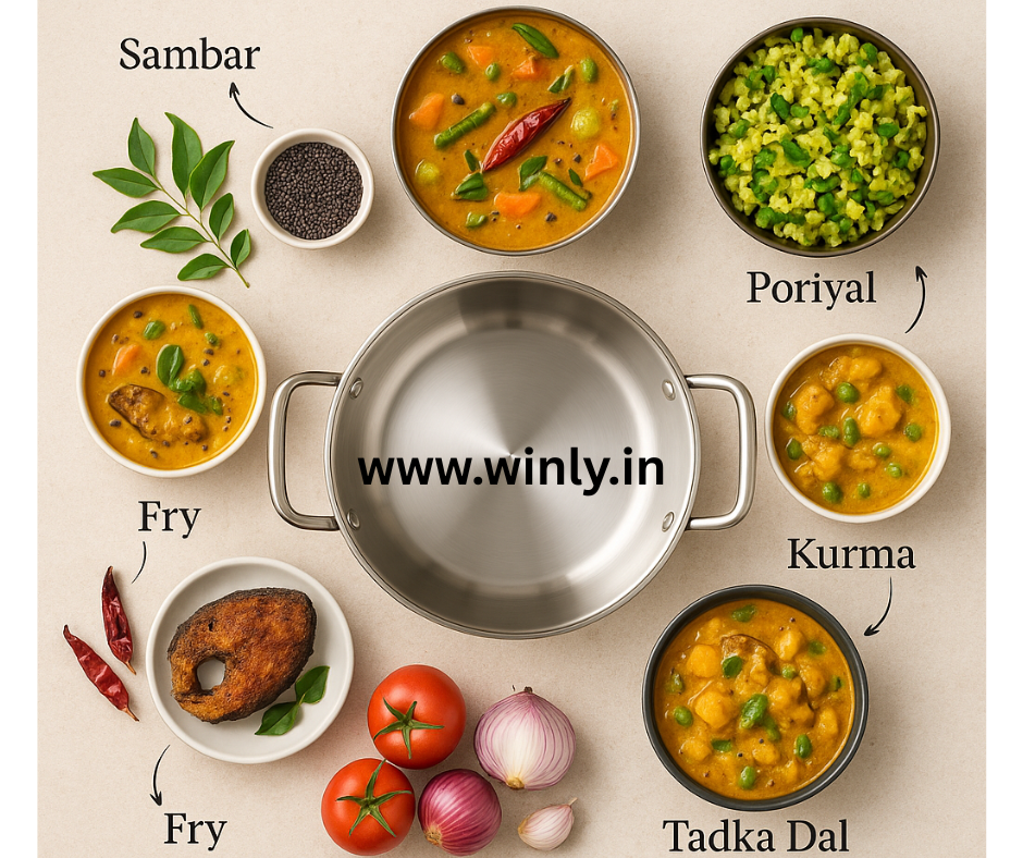 Winly Triply Kadhai With Stainless Steel Lid