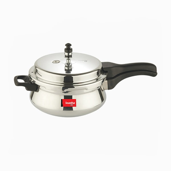 Anantha CNB White – Curry and Briyani Pressure Cookers (4 L)