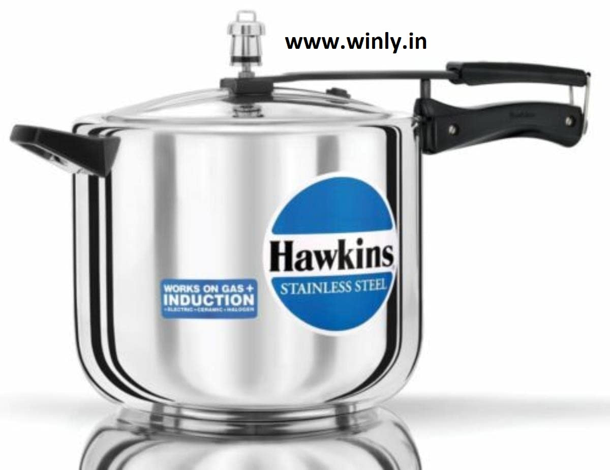Hawkins Stainless Steel Induction Compatible Inner Lid Pressure Cooker
