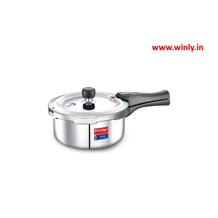 Prestige Outer Lid Pressure Cooker Unique Deep Lid spillage control