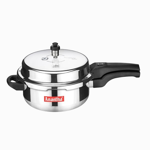 Anantha Perfect Cookers – Extra Deep Aluminium Pressure Cooker (4 L)