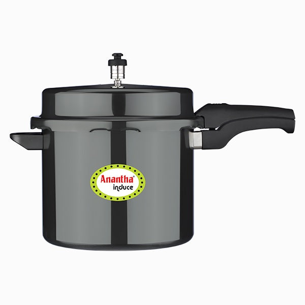Anantha Graphite Induce – Induction Base Hard Anodized Pressure Cookers (10 L)
