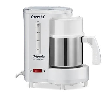 Preethi Drip Café Coffee Maker (White) CM 208