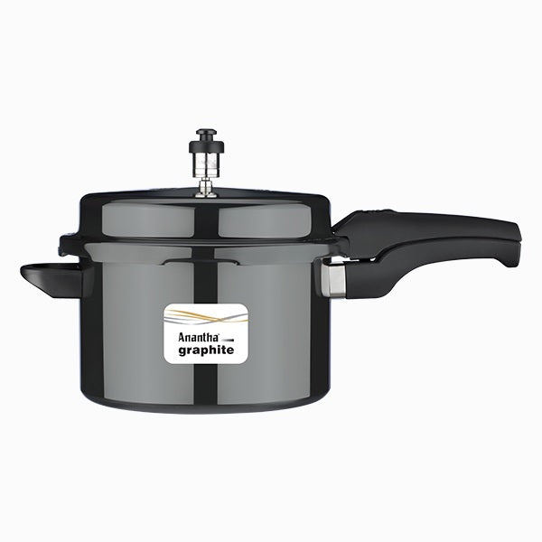 Anantha Graphite – Hard Anodized Pressure Cookers (5.5 L)