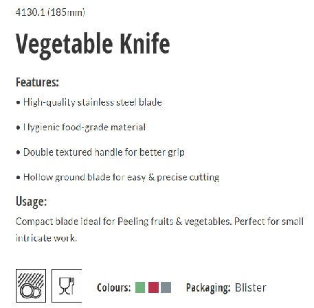 Kohe Vegetable Knife 4130.1 (185mm)