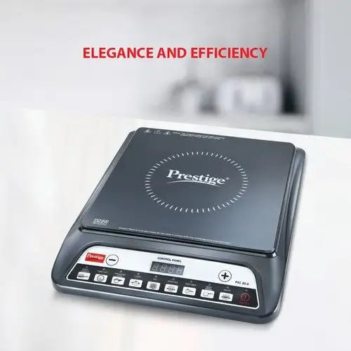 Prestige PIC 20.0 Induction Cooktop 1600 W with Push Buttons (Black)